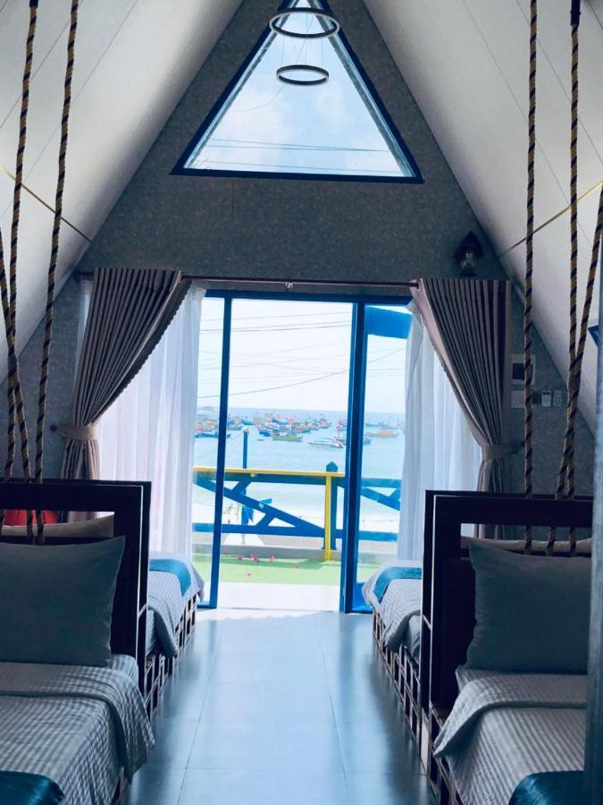 La Beach House Nhon Ly กวีเญิน ภายนอก รูปภาพ