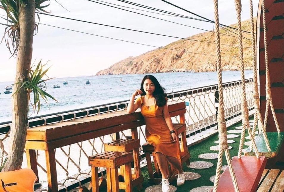 La Beach House Nhon Ly กวีเญิน ภายนอก รูปภาพ