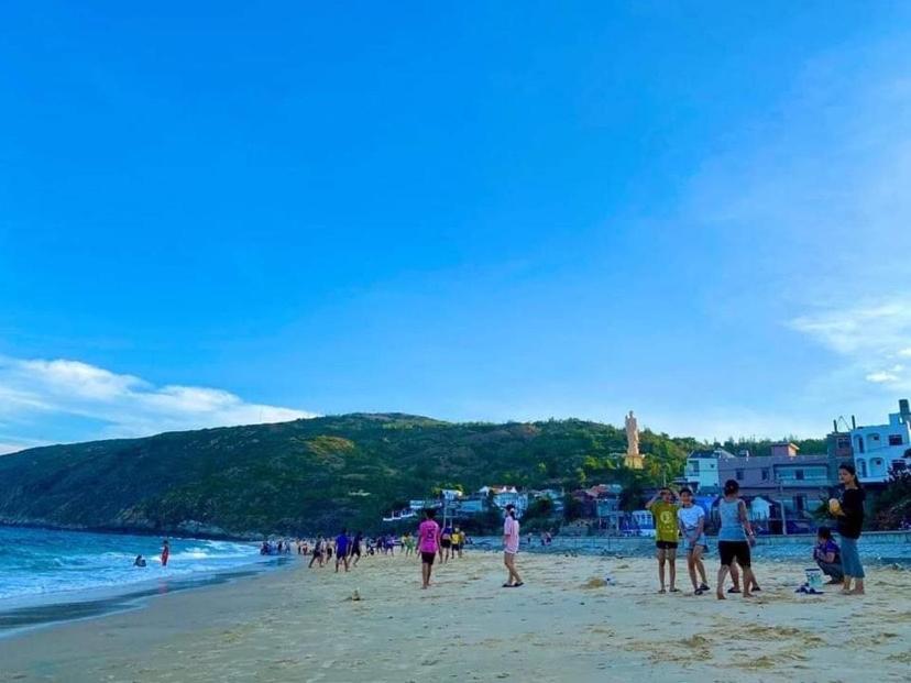 La Beach House Nhon Ly กวีเญิน ภายนอก รูปภาพ