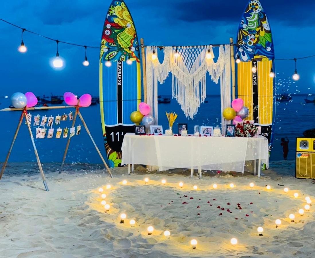 La Beach House Nhon Ly กวีเญิน ภายนอก รูปภาพ