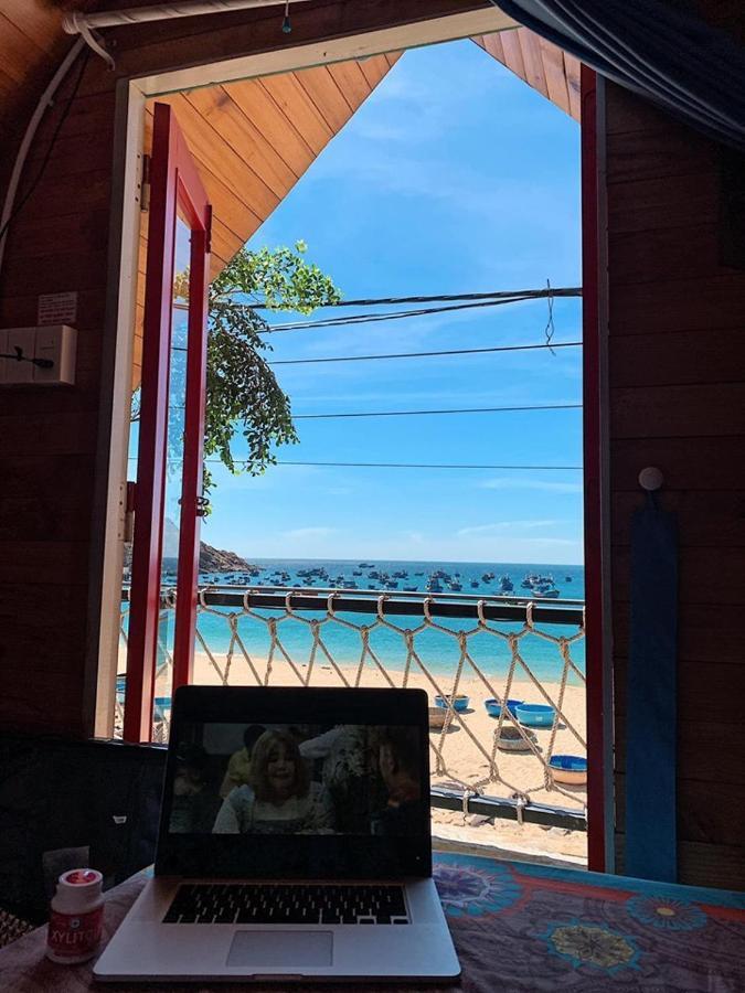 La Beach House Nhon Ly กวีเญิน ภายนอก รูปภาพ